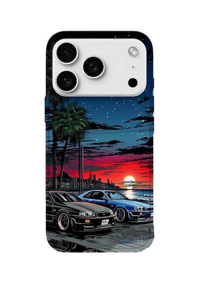 İphone 17 Pro Max Uyumlu Baskılı Şeffaf Telefon Kılıfı Koleksiyon: Turboline Streetworks 4