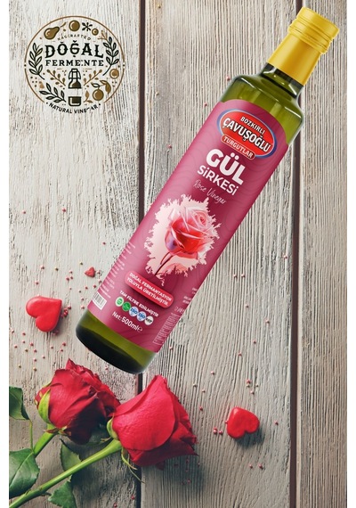 Gül Sirkesi Doğal Fermantasyon 500ml