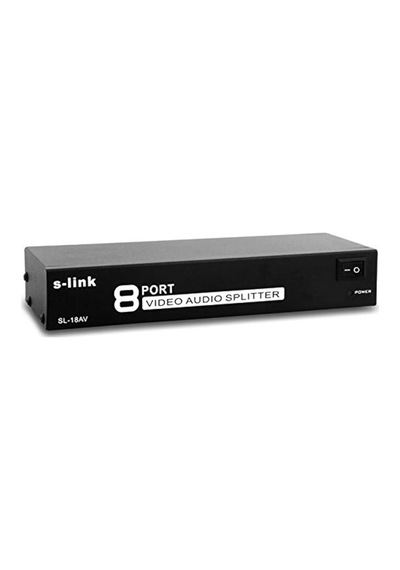 S-link Sl-18av 8li Av Splitter