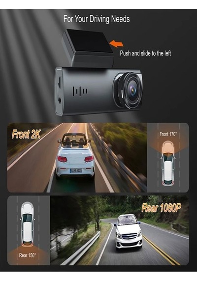 Dvr+wi-fi 1920/1080p Gece Görüşlü 170º Geniş Açı Algılama Sensör