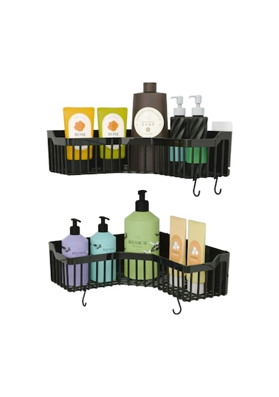 Ata Home Banyor Yapışkanlı Banyo Köşeliği Rafı, 2'li Banyo Düzenleyici, Duvar Duş Rafı Banyo Köşe Şampuanlık Siyah Sku: Smgstk523233543c Açık Ahşap Ata Home Banyor Yapışkanlı Banyo Köşeliği Rafı, 2'li Banyo Düzenleyici, Duvar Duş Rafı Banyo Köşe Şampuanlık Siyah Sku: Smgstk523233543c Açık Ahşap