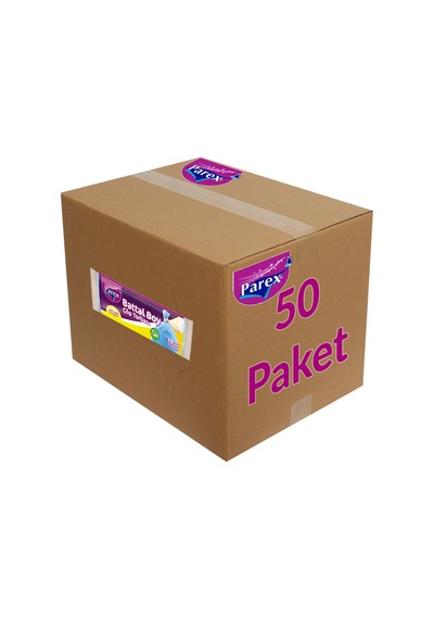 Güçlü Çöp Torbası Battal Boy 10'lu 72 X 95 Cm 50 Paket 1 Koli