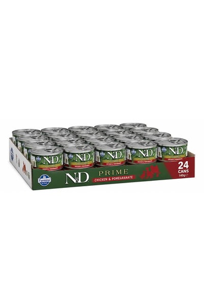 N&d Prime Tavuklu Ve Narlı Tahılsız Yavru Kedi Konservesi 70 G 24 Adet