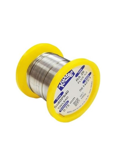Kurtel 0.75mm 100gram Lehim Teli Sn60pb40
