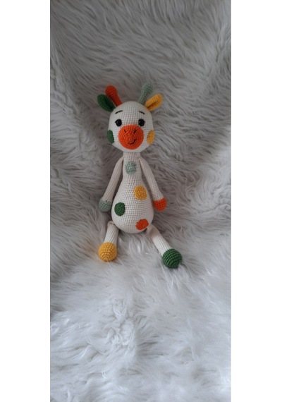 Amigurumi Oyuncak Zürefa Sevimli Oyuncak