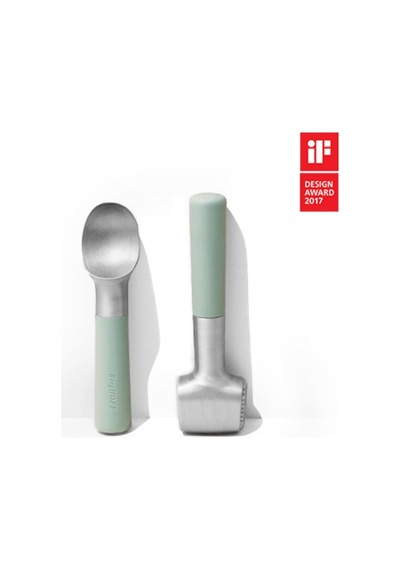 Berghoff 3950013 Leo Dondurma Kaşığı, Koyu Gri Genel