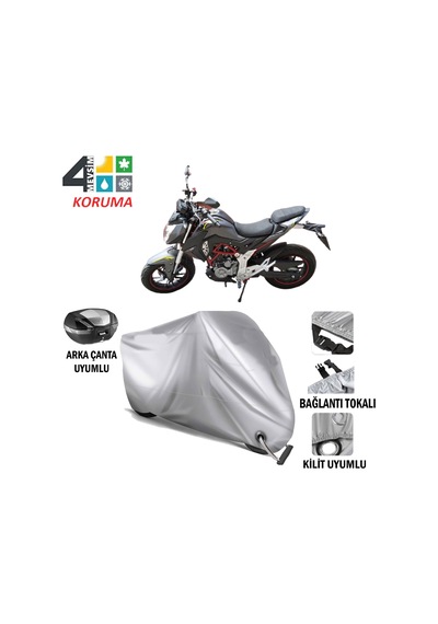 RKS RNX Plus Motosiklet Brandası ( Kilit Uyumlu