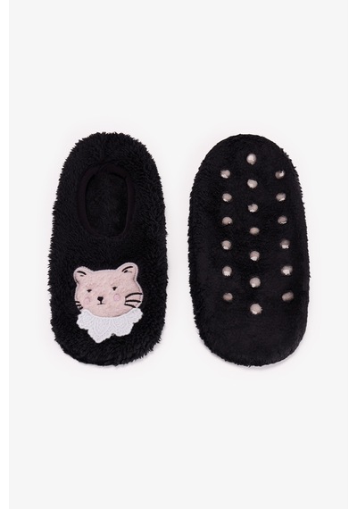 Penti Siyah Midnight Mood Kedi Desenli Çetik