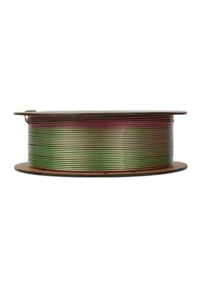 Nanelab Çift Renkli Silk Pla Filament - Yeşil-kırmızı - 1.75mm - 1kg