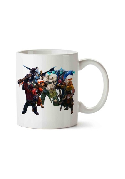 Dota Sun Wukong Game Hero Metagaming Dota Iki Tarafı Baskılı Kupa Bardak Çok Renkli