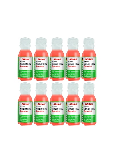 Sonax Konsantre Cam Suyu 10 Lu Set