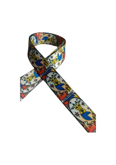 Oğlak Burcu Capricorn Kart Askı Ipi, Yaka Askı Ipi, Boyun Askı Ve Telefon Askı Aparatı ,2 Cm