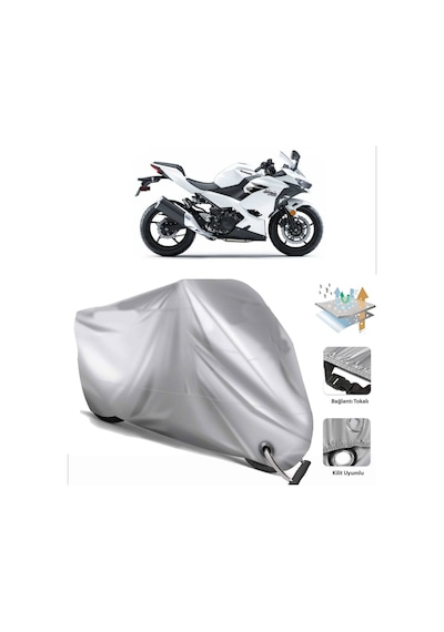 Kawasaki Ninja 400 Motosiklet Brandası (Bağlantı Ve Kilit Uyumlu) (457256395)