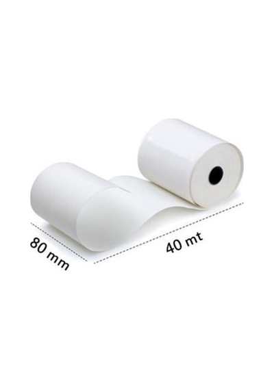 Termal Kasa Rulosu 80 Mm 40 M 10 Adet