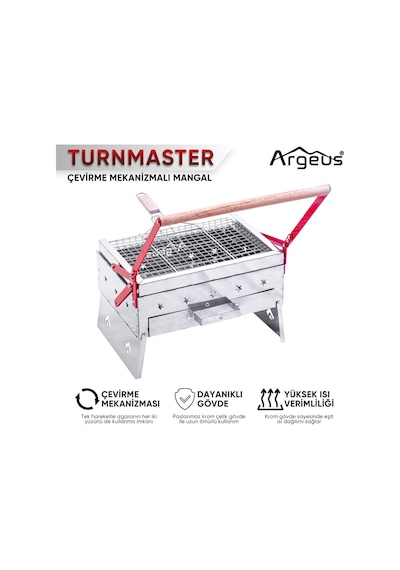 Çevirme Mekanizmalı Krom Mangal - Argeus Turnmaster Diğer