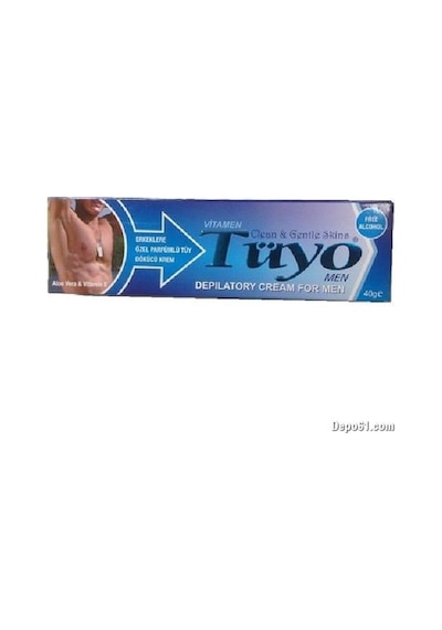 Tüyo Parfümlü Erkek Tüy Dökücü Krem 40 G