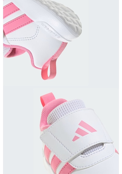 Adidas Vl Move El C Çocuk Spor Ayakkabı - Cırt Cırtlı Günlük Sneaker Beyaz - Pembe