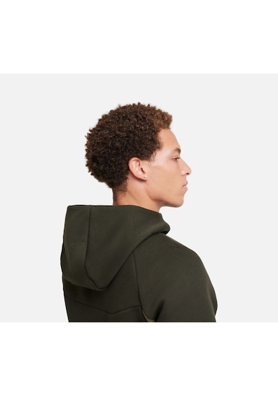 Nike Sportswear Tech Fleece Windrunner Ss25 Full-zip Hoodie Erkek Sweatshirt-sportxoutlet Haki