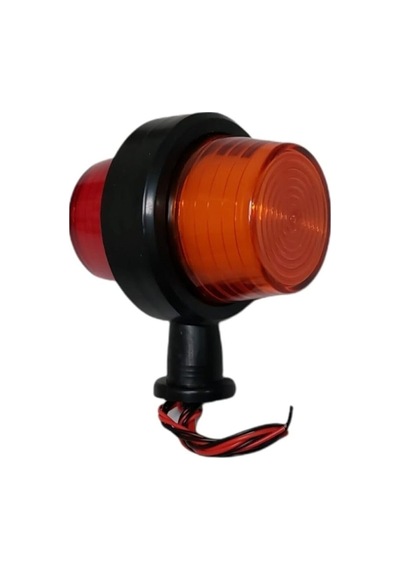 Ahmet Otomotiv 2 Adet Maxı Neon Küpe Sarı-kırmızı 12v-24v
