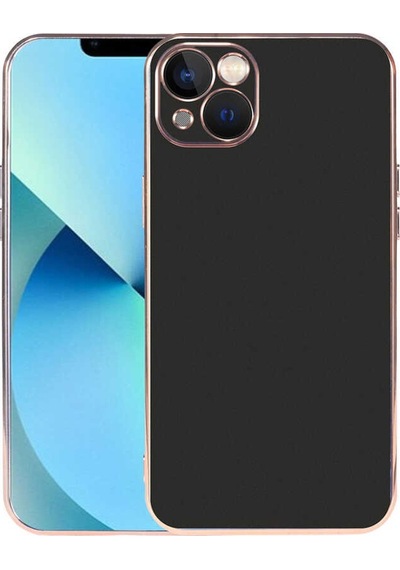 Apple Uyumlu iPhone 13 Kılıf Zore Viyana Yüzeyi Buzlu Transparan Tasarım Kılıf