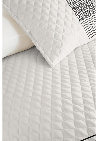 Siyah Geometrik Genç Odası Tek Kişilik Pike Takımı - Modern Çizgili 160x220 Cm Kapitone Yatak Örtüsü Kremamsı Kül Gölgeliği Siyah Geometrik Genç Odası Tek Kişilik Pike Takımı - Modern Çizgili 160x220 Cm Kapitone Yatak Örtüsü Kremamsı Kül Gölgeliği