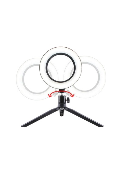 Sylar 8inç 20cm Selfie Stüdyo Video Fotoğraf Ring Light Tripod Led Halk Diğer