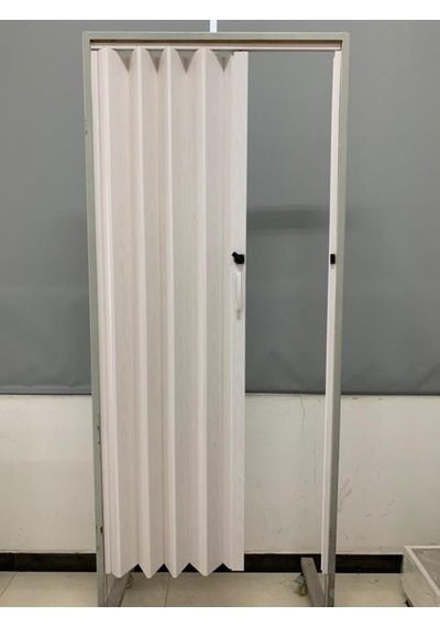 Akordeon Kapı Kibar Modeli, Akağaç Ahşap Desenli, 84x216cm