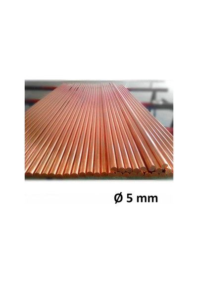 5 Mm Bakır Çubuk Saf 50 Cm 478784433