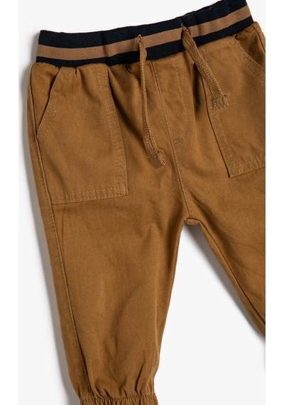 Koton Jogger Pantolon Cep Detaylı Beli Lastikli Pamuklu Deve Tüyü 4wmb40002tw 4WMB40002TW100 Taba Koton Jogger Pantolon Cep Detaylı Beli Lastikli Pamuklu Deve Tüyü 4wmb40002tw 4WMB40002TW100 Taba