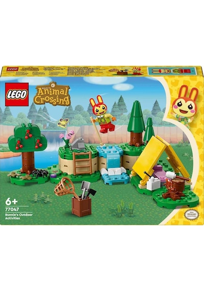 LEGO® Animal Crossing™ Bunnie Açık Hava Aktivitelerinde 77047 6+ Yaratıcı Oyuncak Yapım Seti - 164 Parça