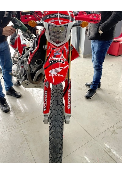 Honda CRF 250 L Karbon Kırmızı Racing Tasarım Sticker Etiket Mode