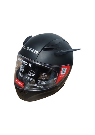 Motospartan Kask Süsü Kanat Siyah