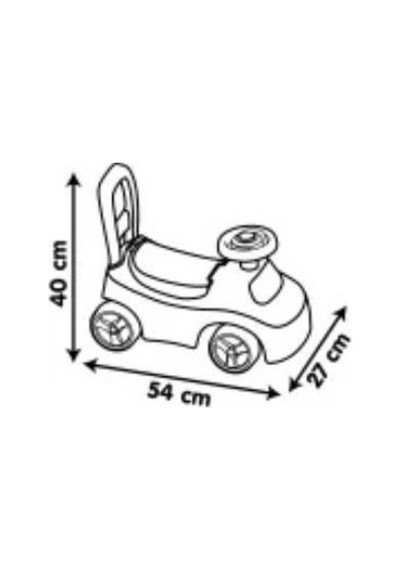 Smoby Bingit Scooter Motor - Pembe 720542 Eflatun