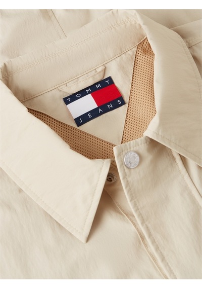 Tommy Hilfiger Tjm Cıty Lıfe Coach Jacket Erkek Bej Mont - Dm0dm22733