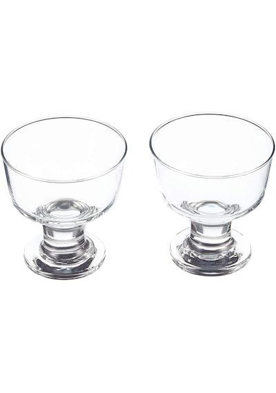 LAV Destina Cam Dondurma & Tatlı Kasesi 2'li Küçük Boy 285 ml (Reçellik  )