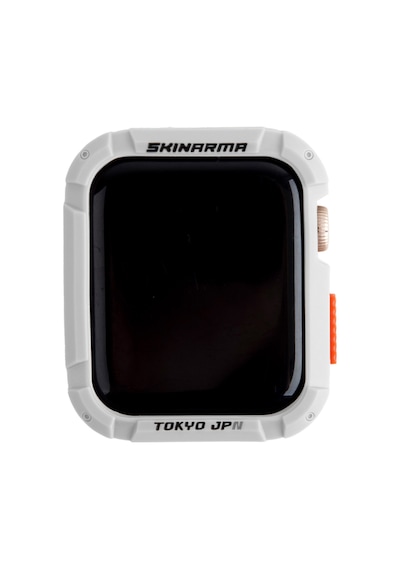 Watch 44mm Uyumlu Skinarma Kurono Buzlu Tasarım Sert Pc Kasa Koruyucu Gri