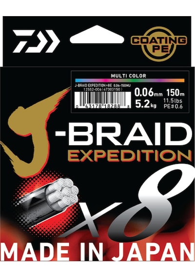 Daiwa Jbraıd Expedıtıon 8b 150m, S.orange İp Misina - 0.13mm