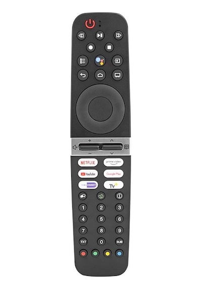 Arçelik A50 D 895 A İle Uyumlu Google Led Tv Mikrofonlu Kumanda