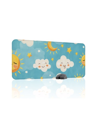 Çocuk Kaymaz Dikişli Kauçuk Oyuncu Mousepad V5 - 90x40 Xxl Gaming Mouse Pad Fare Altlığı