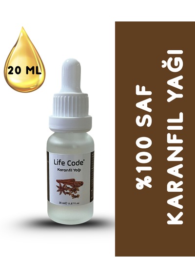 %100 Saf Karanfil Yağı 20 Ml 20 G