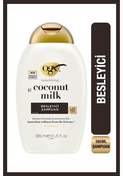 OGX Coconut Milk Besleyici Sülfatsız Şampuan 385 ml