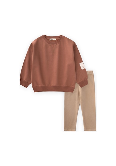 Cigit Sweatshirt Takım 2-10 Yaş A Kahve Kahverengi Cigit Sweatshirt Takım 2-10 Yaş A Kahve Kahverengi