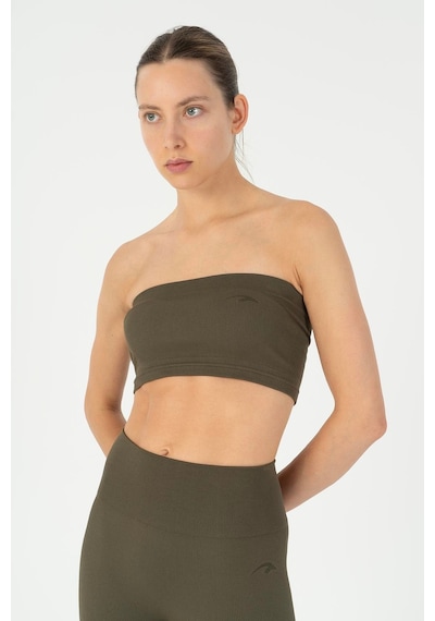 Maraton Slimfit Kadın Askısız Haki- Bra Haki-
