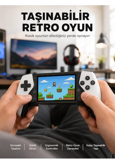Hepsi Ps1 Gba Nes Oyun Destekli Retro Cihaz Yeni Nesil Najmaddin