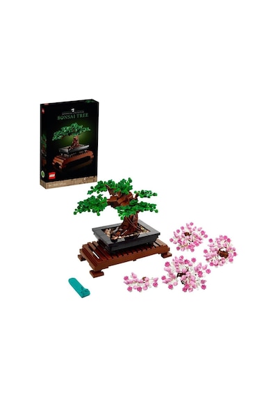 LEGO® Botanicals Bonsai Ağacı 10281 – Yetişkinler için Dekoratif Bitki Model Yapım Seti, Sevgililer Günü Hediye Fikri (878 Parça)