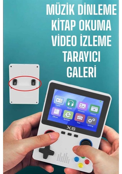 Şarjlı - 958 - El Atarisi 3.5 İnç Ekran Kitap Okuma, Müzik Dinleme Ve - Csmtex - Video İzleme