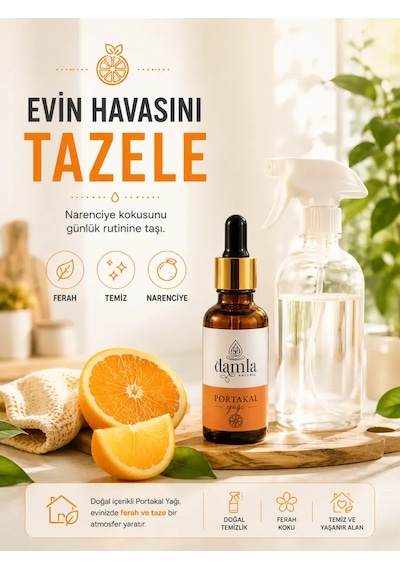 Biodamla Natural Portakal Kabuğu 10 Ml