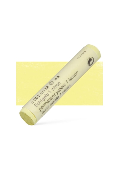 Schmincke : Artist Soft Pastel Boya : 002 M Permanent Yellow 1 Lemon