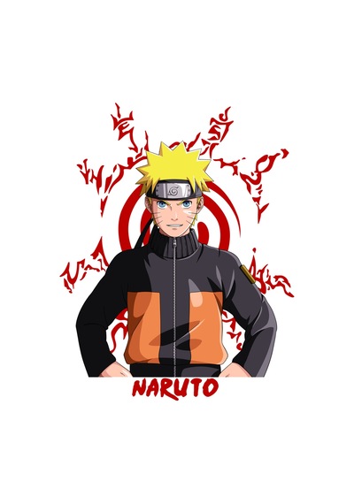 Naruto Itachi Uchiha Anime Baskılı Unisex %100 Pamuk Kapüşonlu Sweatshirt Siyah