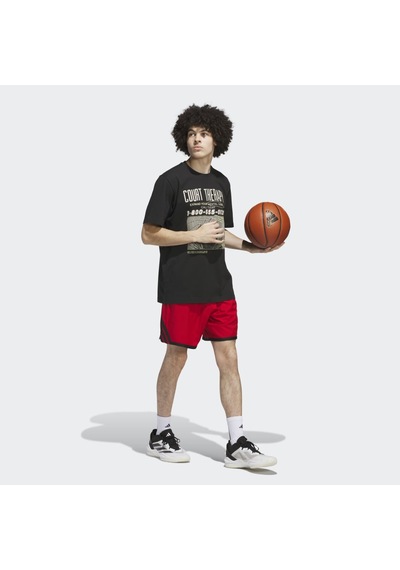 Adidas Jı7097 Sum Verb T Erkek T-shirt Siyah